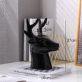 Axyaa Deer Head Ceramic Vase: Animal Head Simulation, Home Decor Craft, Flower Arrangement