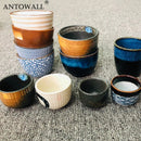 Axya Japanese Chinese Style Ceramic Sake Wine Teacup Spirit Liquor Retro White Wine Cup