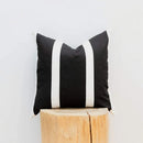 Axyaa Black Nordic Decor Cushion Cover 18x18 for Boho Living Room Décor