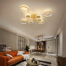 Axyaa Modern LED Dimmable Ceiling Chandeliers for Home Decor Lighting