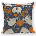 Axyaa Halloween Demon Happy Trick or Treat Cushion Cover