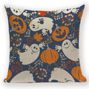 Axyaa Halloween Demon Happy Trick or Treat Cushion Cover