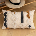 Axyaa Bohemian Cotton Cushion Cover 30x50cm/45x45cm Beige for Home Decor