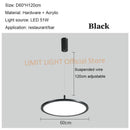 Axyaa Disc LED Pendant Lights Modern Stylish for Restaurant Bar Cafe Living Room