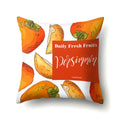 Fresh Fruits Watermelon Throw Pillow Covers by Axyaa