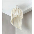 Bohemia Woven Chandelier Lampshade by Axyaa - Handmade Soft Decoration for Home