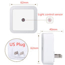 Axyaa Square Light Sensor Night Lamp for Bedroom Living Room & Corridor