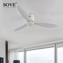 Axya Industrial Village Ceiling Fan with Remote Control - DC Motor, LED Option