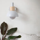 Axyaa Nordic Wooden Wall Light Bedside Lamp for Home Kitchen Aisel Restaurant Stairs