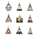 Axyaa Copper LED Glass Pendant Lamp Nordic Modern Style Dining Bedroom Light