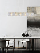 Axya Modern Glass Chandelier for Light Luxury Restaurant, Bar, and Home