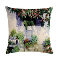 Axyaa Countryside Scenery Cushion Cover, for Stylish Sofa Decor