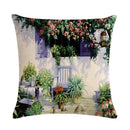Axyaa Countryside Scenery Cushion Cover, for Stylish Sofa Decor