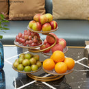 Axya Metal Multi-layer Fruit Bowl for Elegant Fruit Display