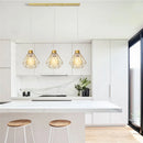 Axyaa Iron Frame Pendant Chandelier for Modern Indoor Lighting
