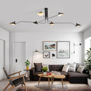 Axyaa Nordic Duckbill Chandelier - Modern Iron Ceiling Light Fixture