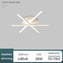 Axyaa LED Chandelier Ceiling Light: Modern, Minimalist, Dimmable for Living Room, Bedroom, Dining