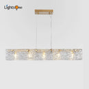 Axya Modern Glass Chandelier for Light Luxury Restaurant, Bar, and Home