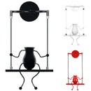 Axyaa Swing Doll Led Wall Lamp for Living Children Room Aisle Lighting