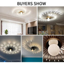 Axyaa LED Chandelier Lights: Modern Lighting for Living Kids Room Bedroom Hall