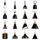 Axyaa Nordic Aluminum Pendant Lights Modern E27 LED Loft Hanglamp