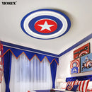 Axya Dimmable LED Ceiling Lights: Modern, Creative, Round, Remote Control, for Bedroom, Study, Kids Room