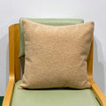 Axyaa Cozy Faux Fur Nordic Plush Teddy Cushion Cover for Home Decor