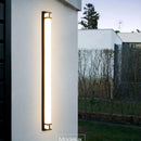 Axyaa Outdoor LED Wall Lamp Gold Black Sconce Light 110V 220V