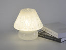 Nordic Glass Desk Lamp by Axyaa: Colorful LED Table Light for Bedroom