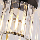 Axyaa Modern Luxury Crystal Ceiling Light for Corridor and Balcony