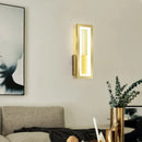 Axyaa LED Wall Lamp: Modern Bedroom & Living Room Sconce Lighting in Black, White, or Gold