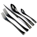Axyaa 18/10 Stainless Steel Flatware Set - Knife Fork Spoon Cutlery Tableware