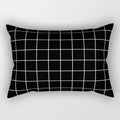 Axyaa Rectangle Lumbar Cushion Cover for Home Sofa Decoration
