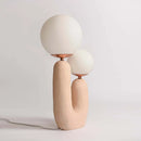 Nordic Ins Glass LED Table Lamp for Bedroom - Modern Minimalist Artistic Lighting by Axyaa