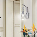 Axyaa Crystal LED Wall Sconce Modern Decorative Lamp for Home Bedroom