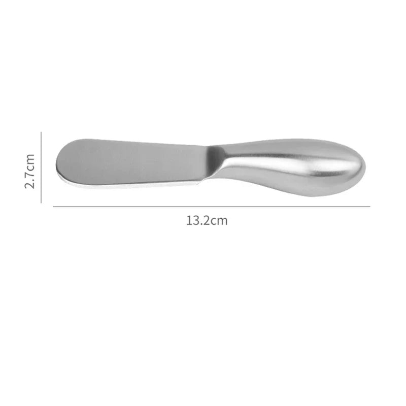 Axyaa Cheese Butter Knife Spatula Scraper Fork Sandwich Cutter Kitchen Accessories