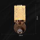 Axyaa Gold LED Wall Lamp for Living Room Bedroom Minimalist Luxury Fixtures