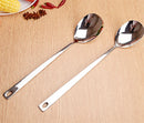 Axya Stainless Steel Large Public Soup Spoon for Buffet Dining Experience