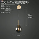 Nordic Glass Ball LED Wall Lamp by Axyaa - Modern Bedroom, Bathroom, Stair Lighting