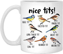Axyaa Bird Lover's 11oz Ceramic Coffee Mug - Creative Photography & Animal Protection Gift
