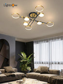 Axya Luxury Nordic Chandelier for Modern Minimalist Living Room