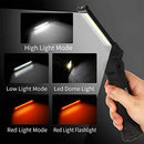 Axya COB LED Work Light: Collapsible 5 Modes, Waterproof, USB, Magnetic, Auto Repair Lamp