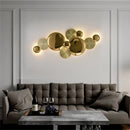 Axyaa Nordic Gold Wall Sconce Modern Home Decor Lighting