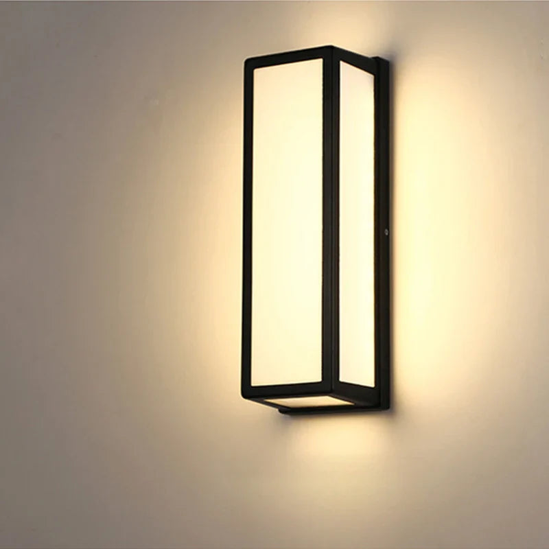 Axya Modern Wall Lamp for Outdoor Staircases, Entrances & Gardens