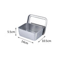 Axyaa Stainless Steel Spice Jar Set with Rack