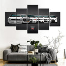 5-Piece Axyaa Skyline GTR Car Poster Set for Modern Home Decor