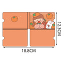 Axyaa Cartoon Mask Storage Organizer Case for Students and Adults