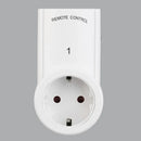 Axyaa Wireless Remote Control Socket Set EU Plug White