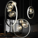 Axya Modern Glass Ball Pendant Light for Home Decor