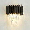 Axyaa Crystal Wall Lamp Iron Body, Crystal Pendants, LED Light Fixture for Living Room